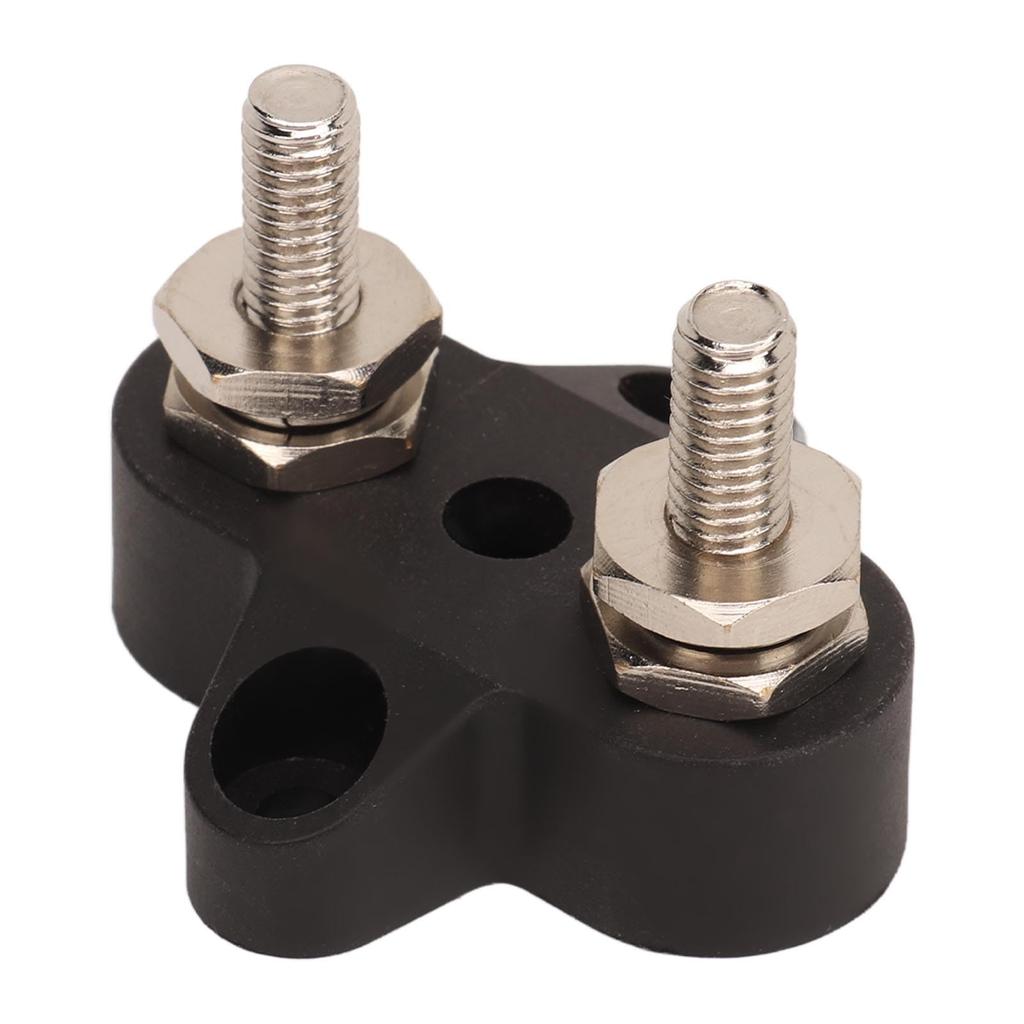 M6 Power Distribution Block 150A 12 48V Terminal Block for Car, RV, Boat, Truck, 4 Pcs Multi-Purpose Busbar System