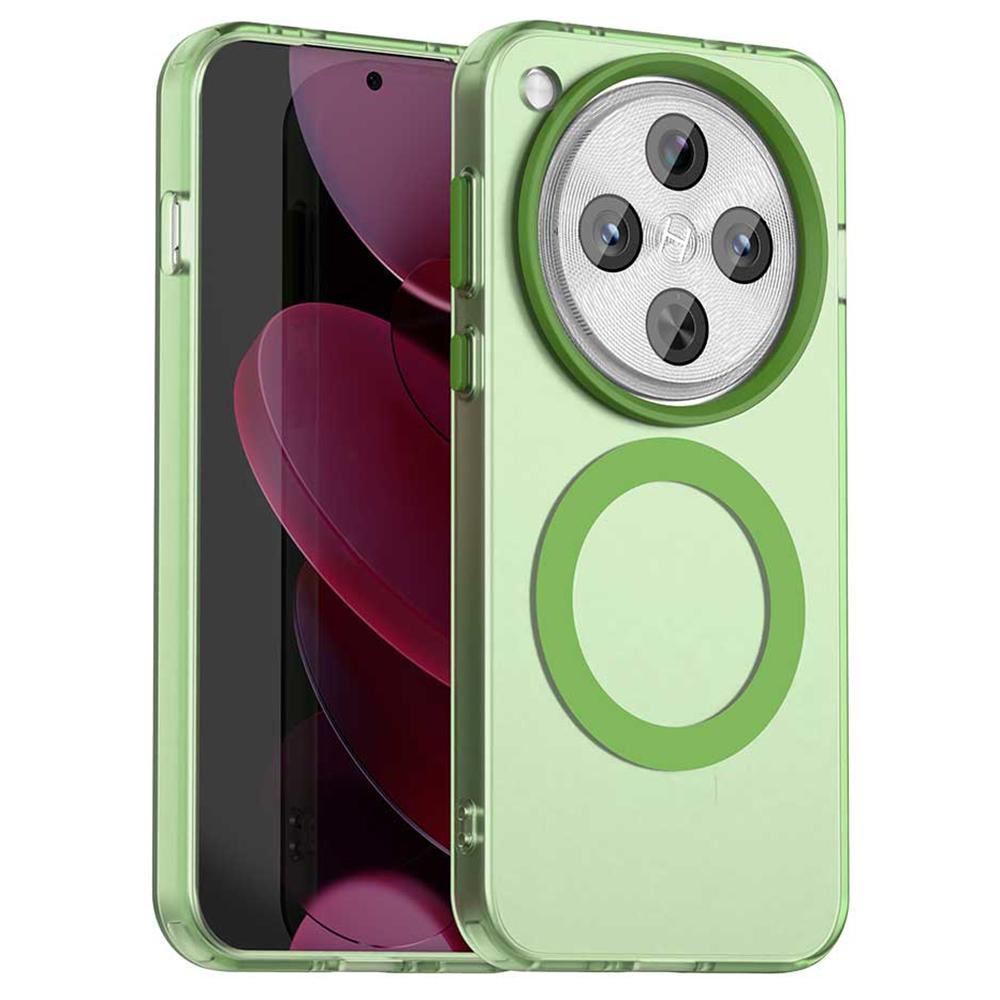 Для Oppo Find X8 5G Чехол Совместимый с MagSafe PC+TPU+PET Противоударный Чехол для Телефона