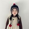 Tassel Baby Knitted Cap Winter Ear Protection Hat Korean Baby Beanie Cap  Toddler