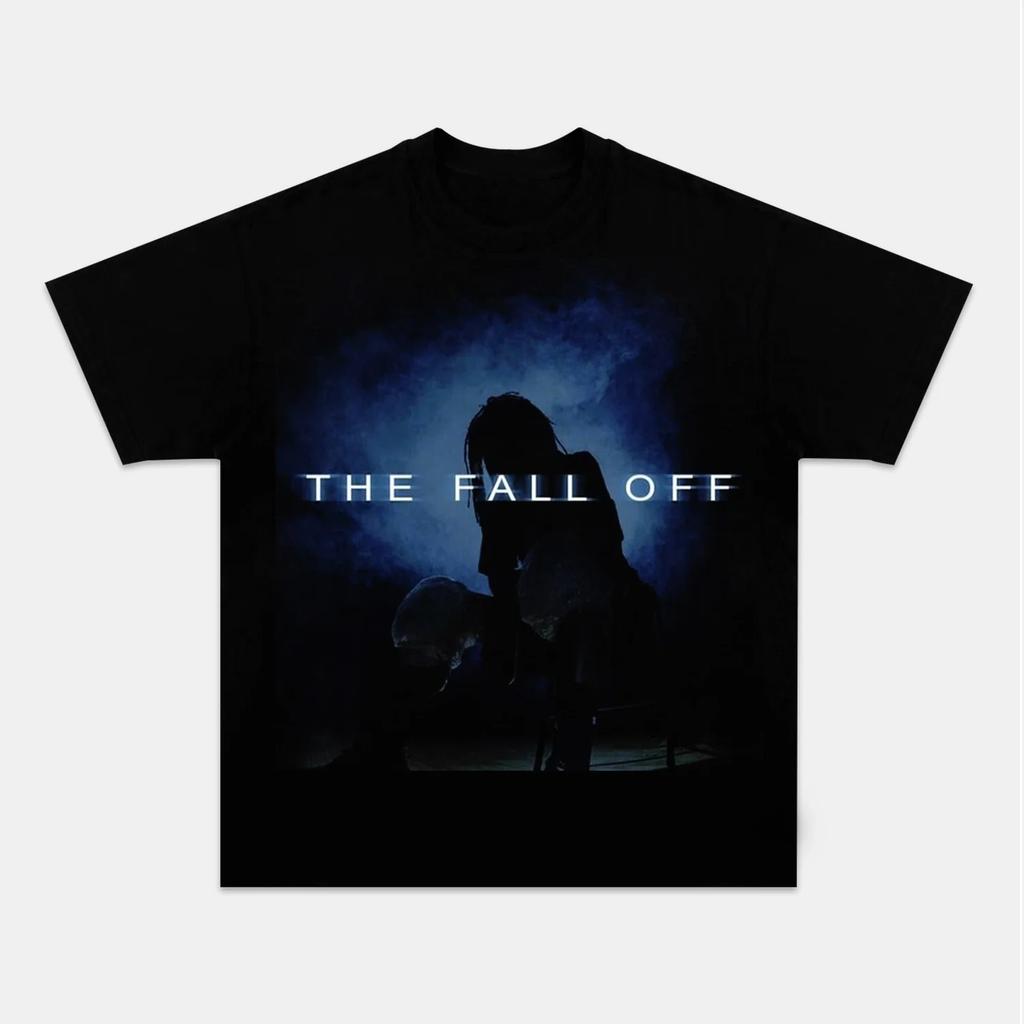 2026 J Cole The Fall Off Album Graphics Cotton Shirt Unisex Y2k Hip Hop Style Retro Summer Unisexs Short Sleeve Tshirt Fan Gift