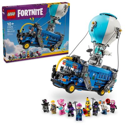 LEGO Fortnite Battle Bus Игрушка Подарок на день рождения Блок Мальчики Девочки Дети 10 лет 11 лет 12 лет Начальная школа Игра Транспортное средство Автомобиль Мини