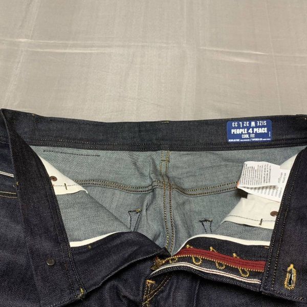 ЛЮДИ ЗА МИР/Джинсы/W32 L33/Сделано в США/Винтажный стиль(ИСПОЛЬЗОВАЛ)