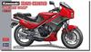 Bike Series Kawasaki KR250 Color Plastic Model 21751 1/12 (KR250A) Red/Gray