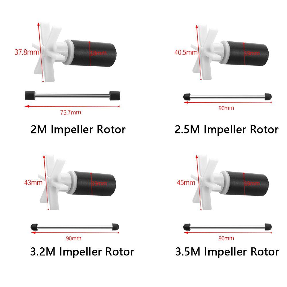 Сверхбесшумные аксессуары Ротор насоса для гравировки Шумный насос Ротор погружного насоса Ротор крыльчатки