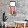 Wall Mount Medal Holder Running Hanger Display Rack Ornament for Awards Ribbons