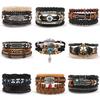 Bohemia Bracelets & Bangles Multilayer Leather Bracelets Jewelry Vintage Ethnic Gift