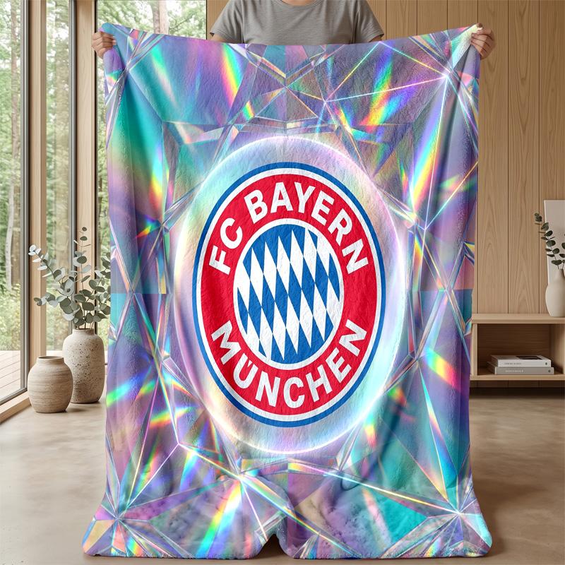Bayern Munich Theme blanket Soft Flannel Blanket Plush Throw Blanket Cozy Sofa Bed Blanket for Home Decor