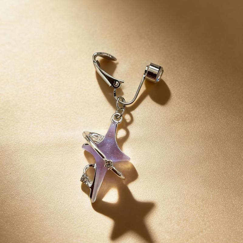 Crystal Steel Belly Button Sexy Navel Piercing Navel Women Dangling Body Navel Jewelry Belly Button Rings Charm