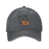 Washed Baseball Cap Joke Bear   Summer Trucker Hat For Unisex Unisex   Cotton  Classic Kpop Rock Sun Snapback Cap