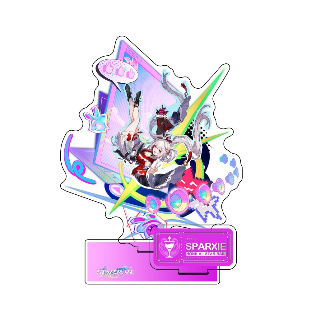 Игровая фигурка Honkai: Звездный Экспресс Воскресенье Цзяо Цю Юнь Ли Светлячок Цзин Лю Акриловая Подставка Модель Пластина Косплей Аниме Брелок Подарок для Фанатов