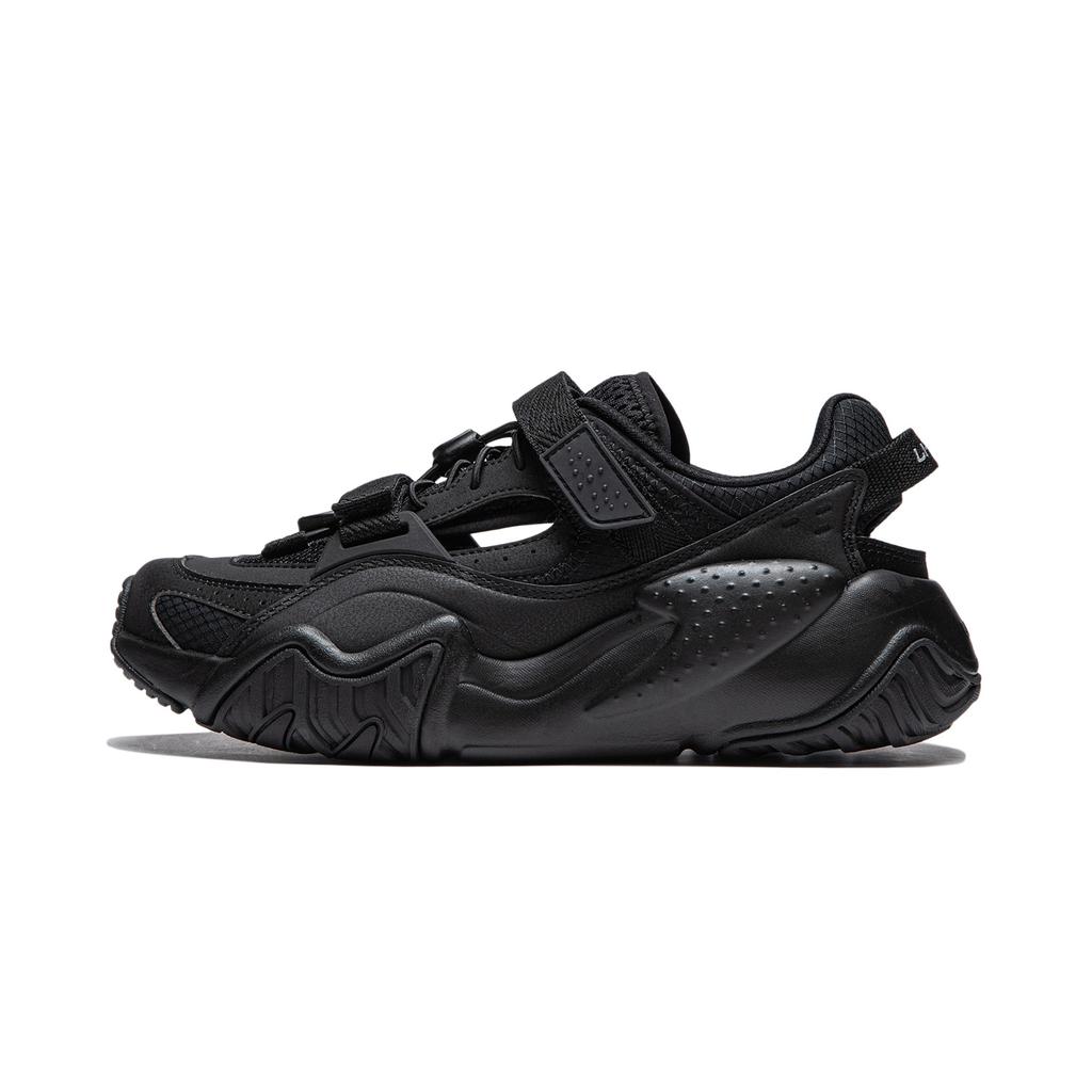 Li Ning Круизные Туфли Сычуань, Износостойкие, Низкие, Повседневные Туфли Женские, Черные, AGCU184-3