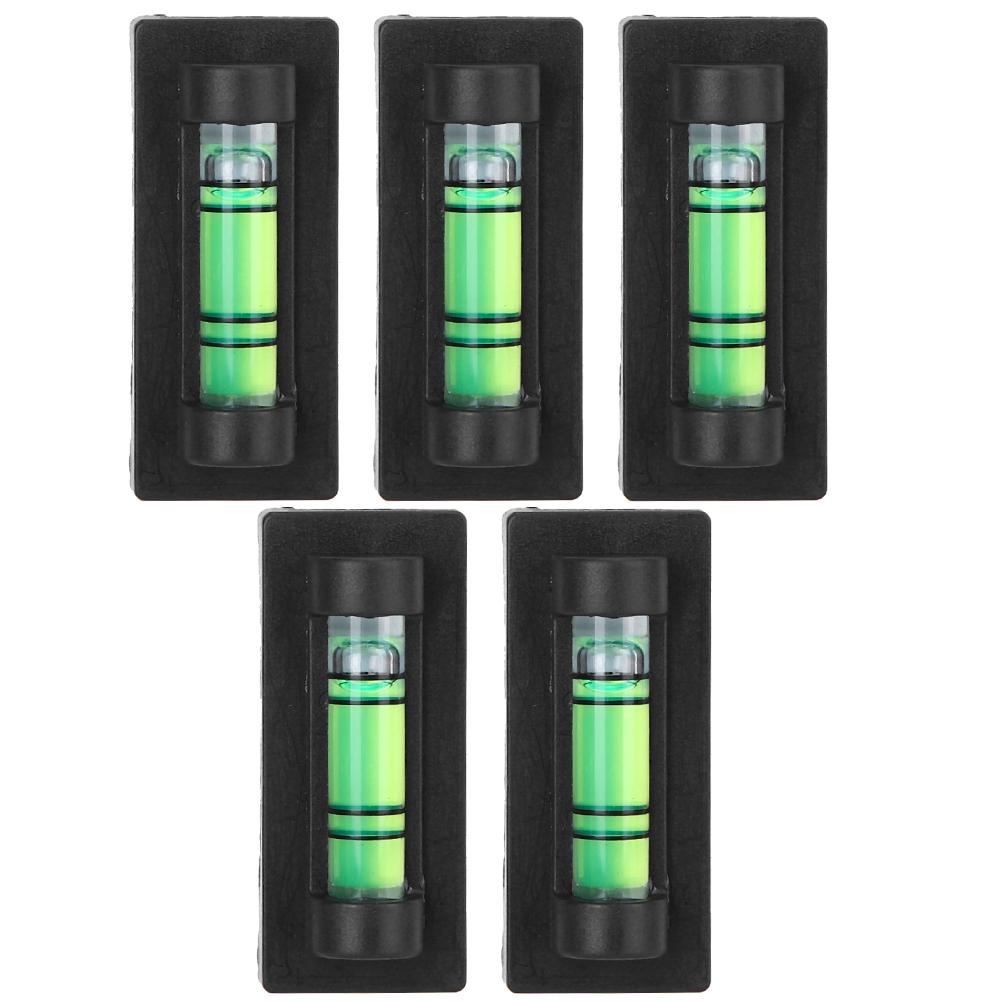 5шт мини пластиковый кронштейн уровень черный экологически чистый регулируемый штатив для камеры горизонтальный