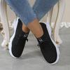 2024 Brand Women's Shoes Lace-up Women's Vulcanize Shoes Fashion Ladies Casual Shoes New Round Toe Light Solid Mesh Sneakers