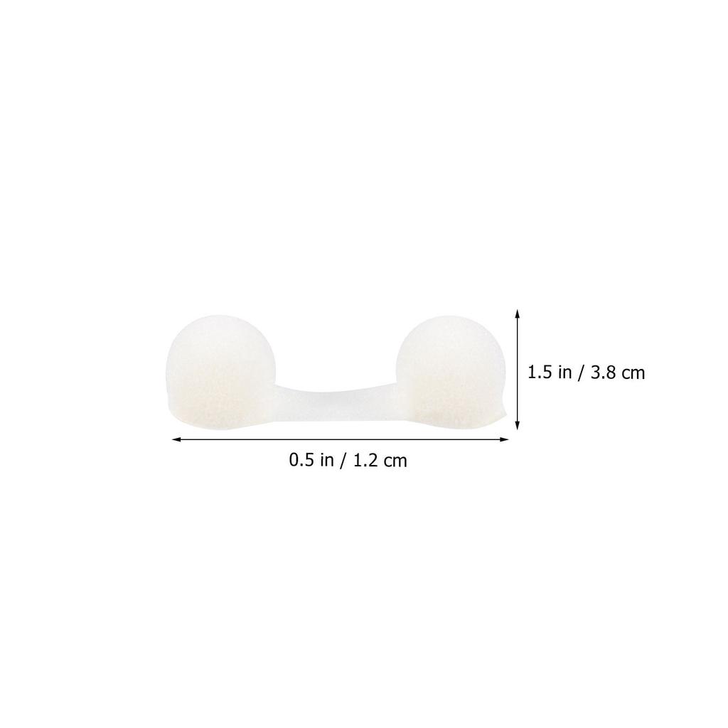 50Pcs Nose Filter Plugs Sponge Disposable for Smog Dust Spray Tanning Air Purifier Nasal Filter Plug Nose Plug