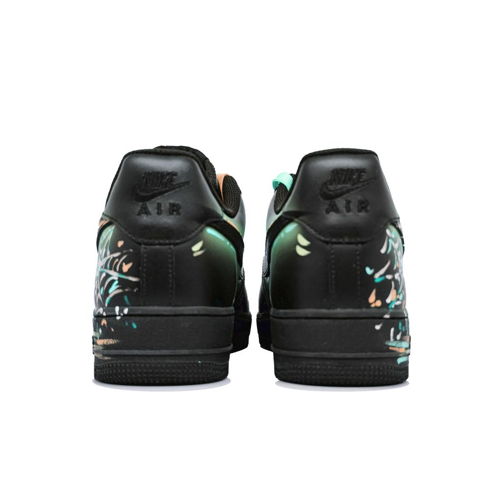 Nike Кроссовки Air Force 1 Low Skateboard Обувь Унисекс Черно-зеленые CW2288-001(Команда400-)