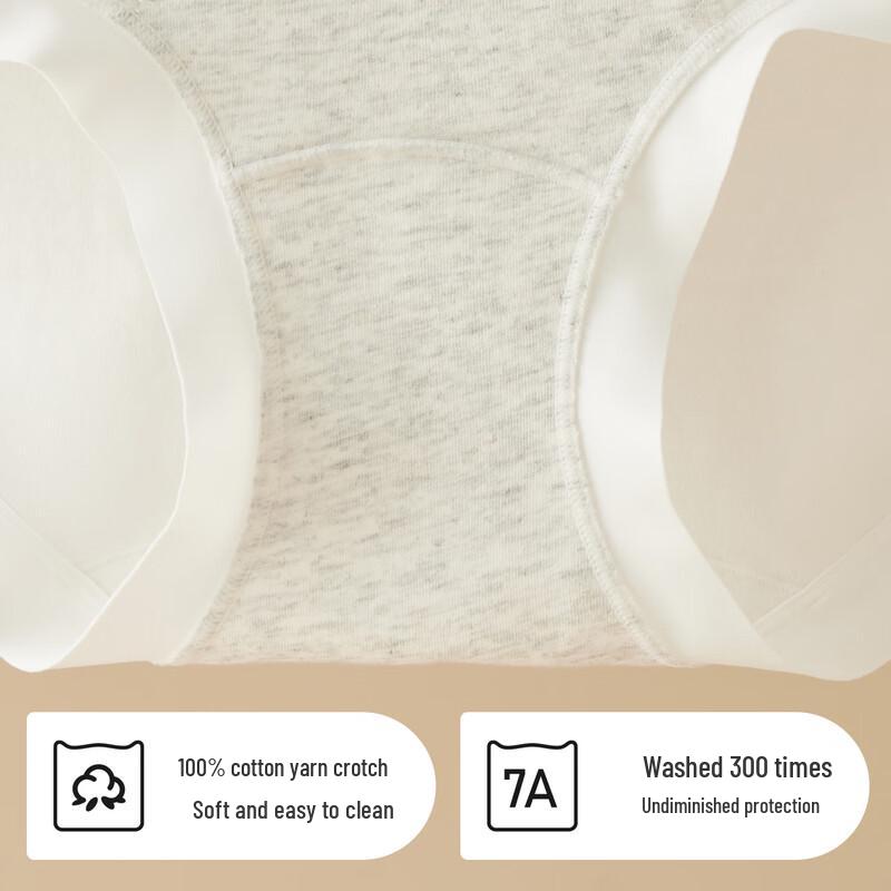 Maoren Women's Pure Cotton Antibacterial Briefs