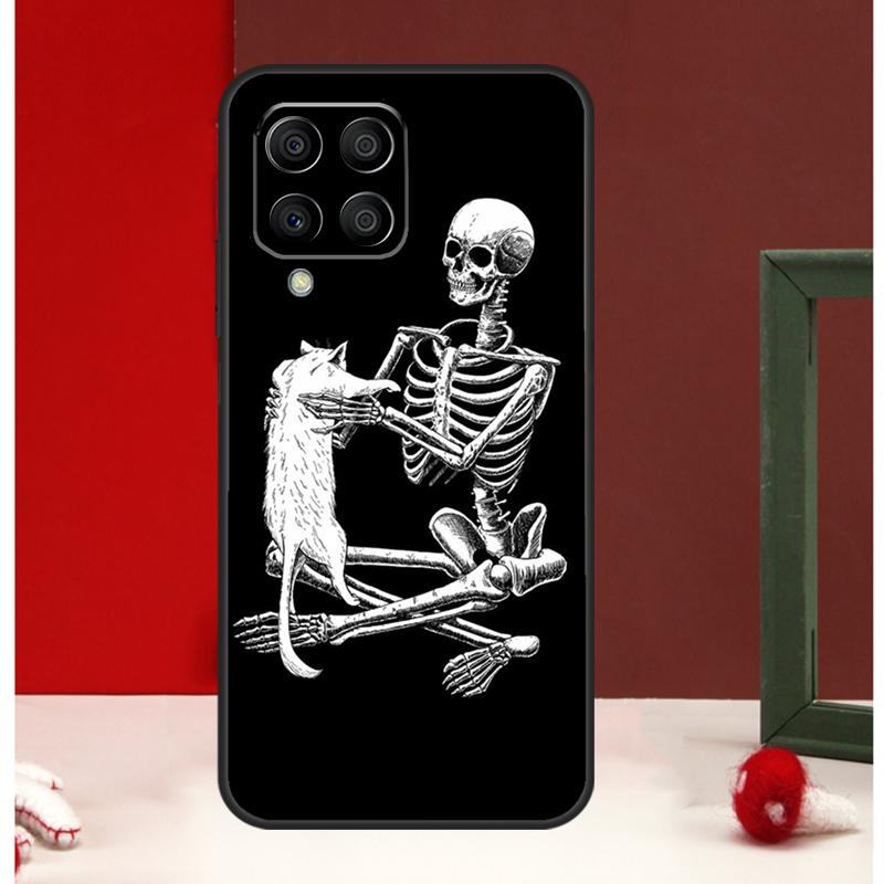 Психоделический чехол-скелет для Samsung Galaxy M56 M36 M16 M31 M21 M13 M33 M53 M15 M35 M55 M12 M32 M52 M14 M34 M54