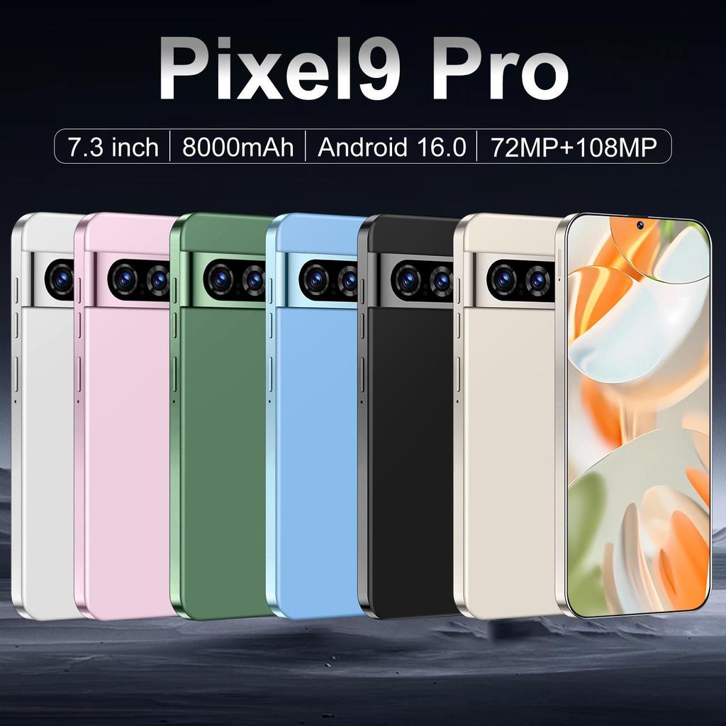Популярный Android-смартфон Pixel 9 Pro: Большой экран 7,3 дюйма, 16 ГБ + 1 ТБ