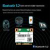 AX210 AX200 AX3000 WiFi6 Gigabit Wireless Network Card with Bluetooth 5.2 MINI PCIe