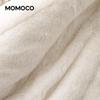 Зимняя куртка из искусственной кожи на флисовой подкладке для мальчиков MOMOCO