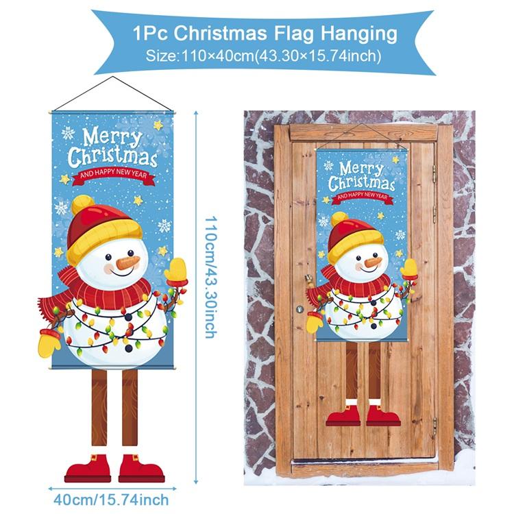 Christmas Hanging Flag Merry Christmas Decorations For Home 2025 Christmas Gifts Christmas Ornaments Navidad Xmas New Year 2026
