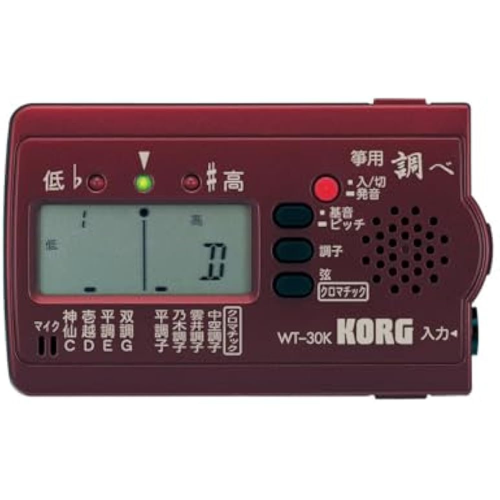 KORG WT-30K Tuner “Search” for koto