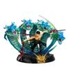 Аниме Фигурка One Piece ГК Ророноа Зоро F3 Санторю Тацу Маки Боевая Версия .Фигурка Действия 35см ПВХ Статуя Коллекционная Игрушка Фигма