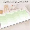Cute Blue Cloud Star Gaming Mouse Pad Waterproof Nonslip Desk Mat