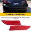 Rear Bumper Light Reflector Lamp For Toyota 2011 Corolla 2012 2013 Left/Right EA