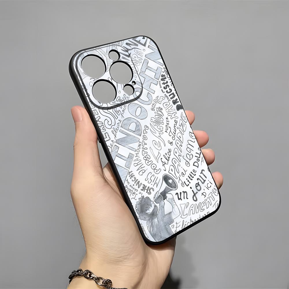 Best Of Indochine Band Phone Case For IPhone 17 Pro Max 16 15 14 Pro Max 13 11 X Xs Xr 8 7Plus Silicone Cover