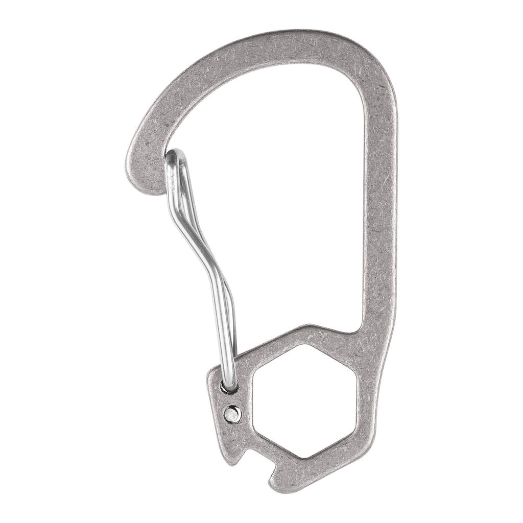 Carabiner Keychain Ultra-Light Ti 10g Robust and Sleek Key Chain Carabiner Clip for Keys and