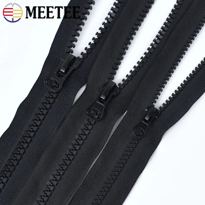 №8 60-500 см Пластиковая молния с двумя бегунками, разъемная, длинная, для шитья пуховика, палатки, ремонтной одежды, аксессуары для DIY