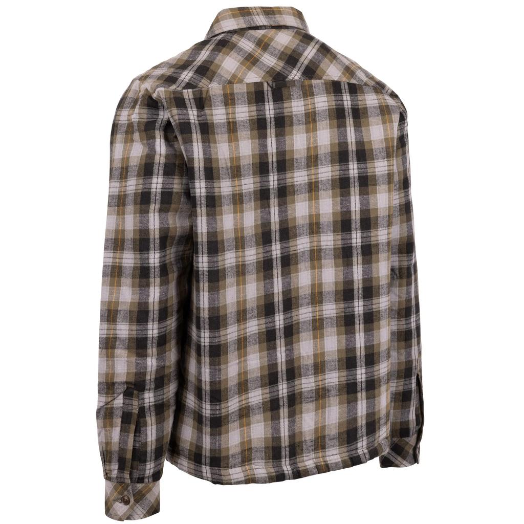 TRESPASS Mens Danehill Sherpa Lined Shirt
