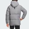 Adidas 600 Fill Letter Print Sports Casual Hooded Down Jacket Men Jacket Gray IL8924
