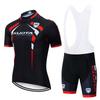 Mens Cycling Jersey Shorts Set - Slim Fit Quick Dry Breathable Road Mountain Bike Apparel