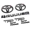 5 шт. ABS НАКЛАДКА эмблема логотипа автомобиля для Toyota 4runner TRD внедорожник передняя решетка багажник крыло наклейка модифицированные аксессуары