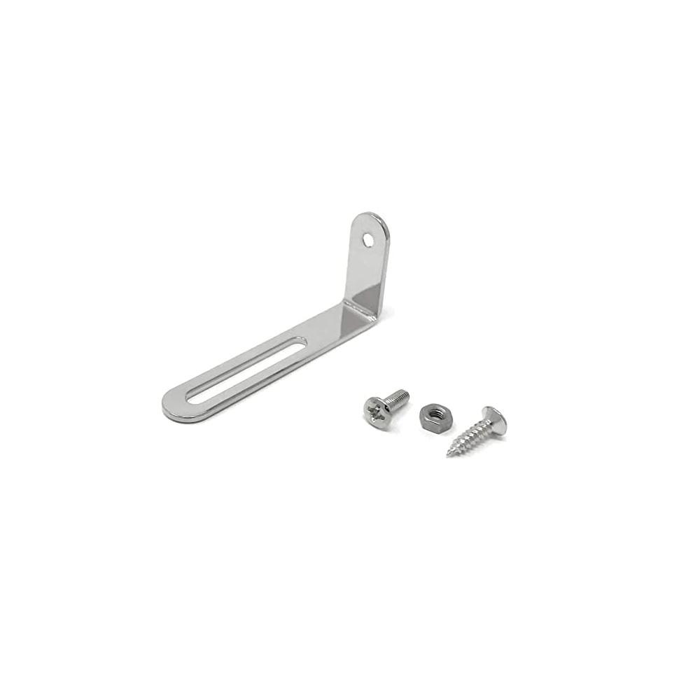 1 комплект накладки для электрогитары с задней пластиной и серебряным кронштейном для гитары Gibson Les Paul, черный