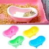 Pet Mouse Bathing Bathtub Plastic Bathtub Hamster Bathing Toy Little Pet Bathroom Pet Rat Cage Accessories