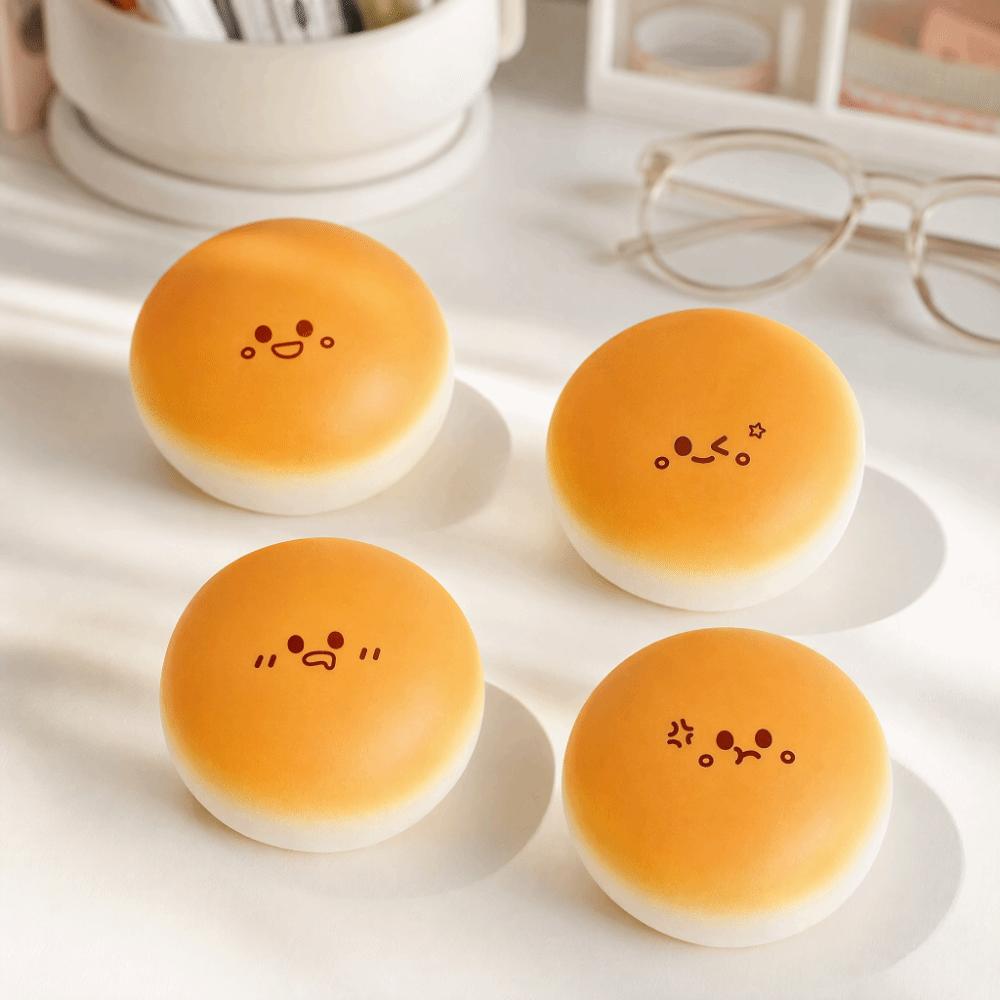 Slow Rising Mini Bao Buns Dumpling Toys Finger Suction Sensory Fidget Toy Children