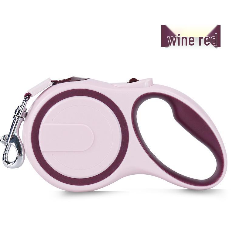 Spot Dog Automatic Retractable Leash - 3/5M Shock-Absorbing, Explosion-Proof for Small/Medium Breeds