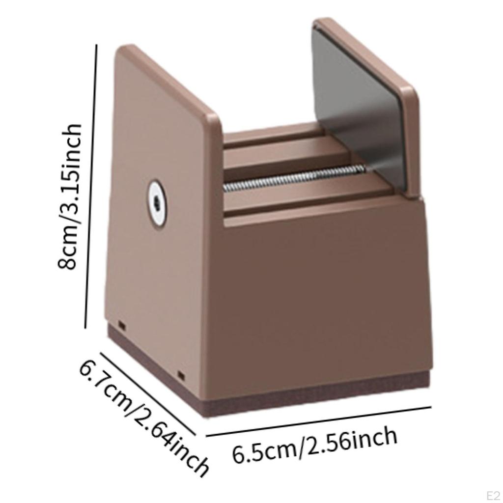 4 Pieces Bed Risers Furniture Lifts Shockproof Anti Slip Chair with