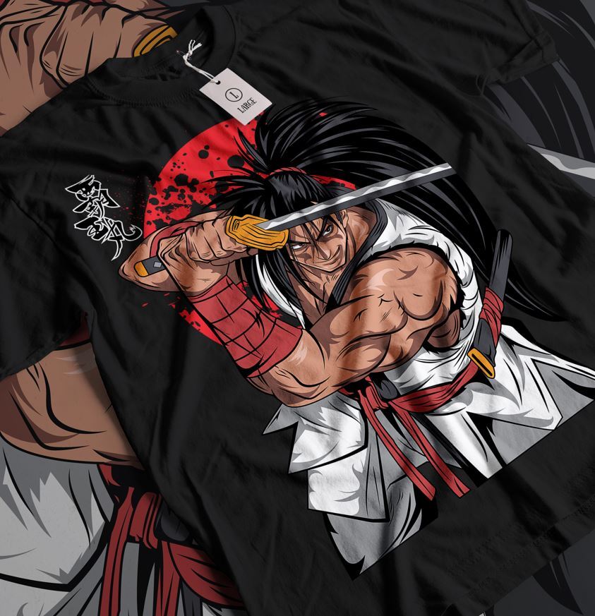 Samurai Showdown Unisex T-shirt Samurai Japanese Ninja Anime Manga All Size