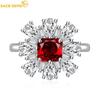 Sace Gems Классическое кольцо из медного сплава с цирконом, женские ювелирные изделия, свадебный подарок для вечеринки