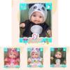 Cute 8-inch Plush Reborn Doll Bunny Realistic Baby Toy Perfect Gift For Kids