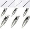 10Pcs 12/14/16/18/20G Surgical Steel Disposable Piercing Needles for Navel Nose