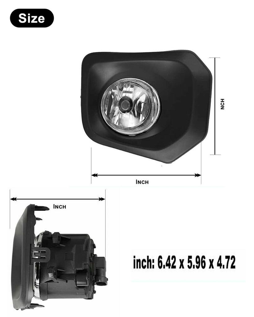 1 пара противотуманных фар для Toyota Tacoma SR 2016-2021 Toyota Tacoma SR5 2016-2021