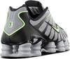 Кроссовки Nike Shox TL wolf grey/black/lime blast