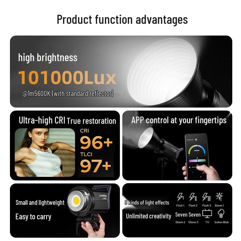 Godox LA200D LED Video Light Three-Light Kit