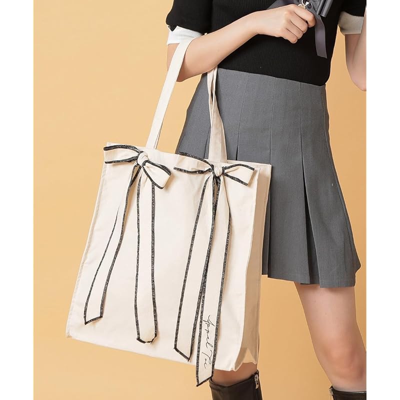 [AppelToi] женская сумка-тоут цвета слоновой кости, большая вместимость, холст А4, с клином, большая сумка-тоут, большая сумка-тоут, большая сумка-тоут, большая модная