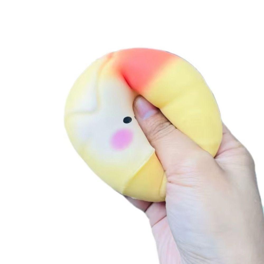 Hand Relax Crunchy Squishy Shapable Blocks Filled Squishy Crispy Bread Dog Children Gifts